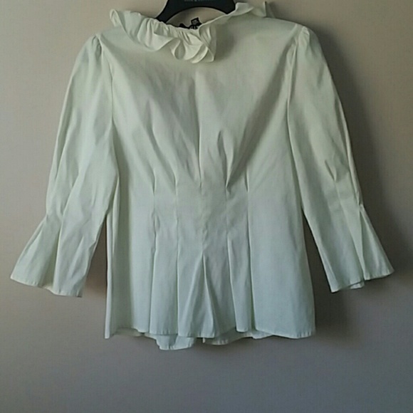 Chetta B ruffle blouse size 14 - Picture 2 of 7